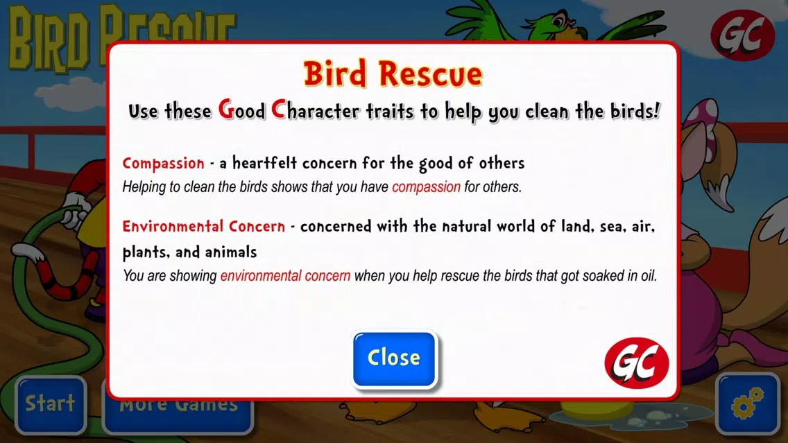 Ảnh chụp màn hình của Bird Rescue - Lucky Kat World