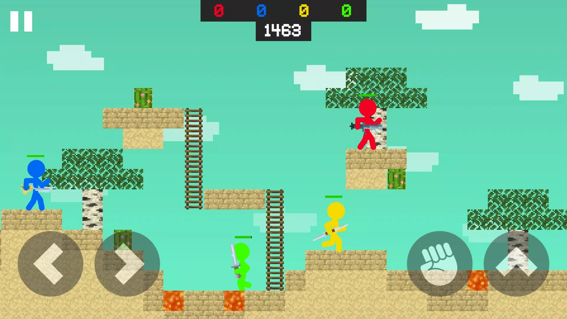 Stickman Block Craft Fight Screenshots