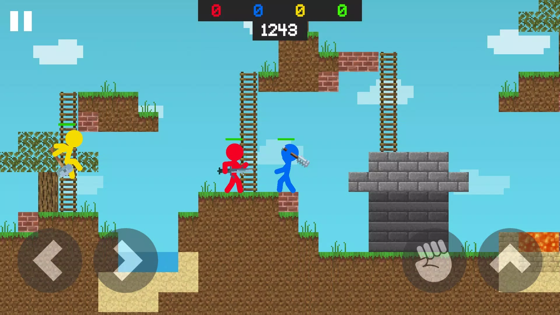 Stickman Block Craft Fight Screenshots