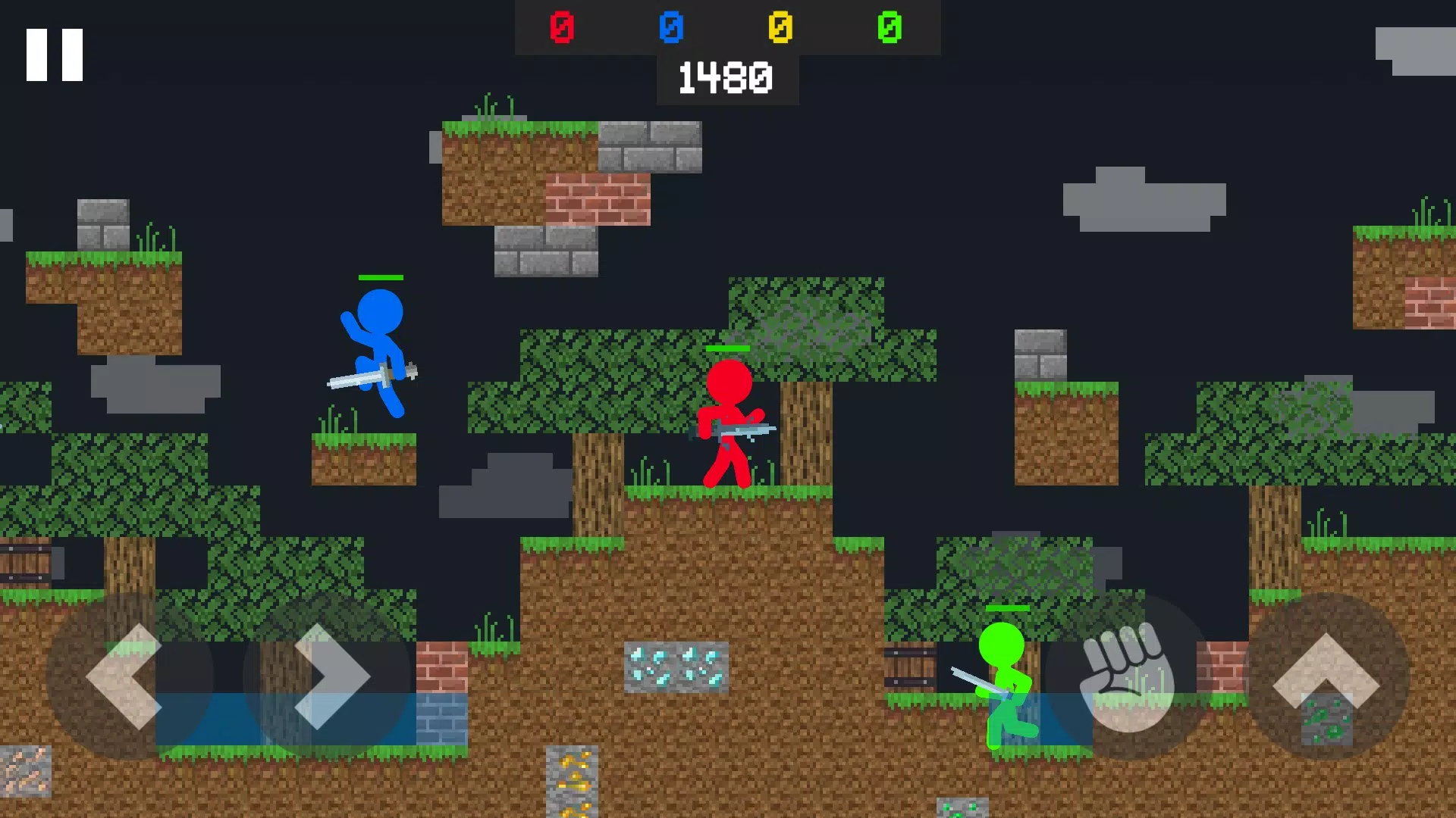 Stickman Block Craft Fight Screenshots