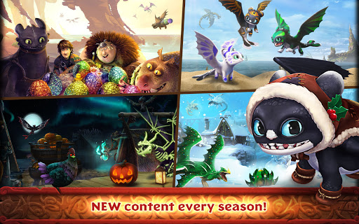Dragons: Rise of Berk Screenshots