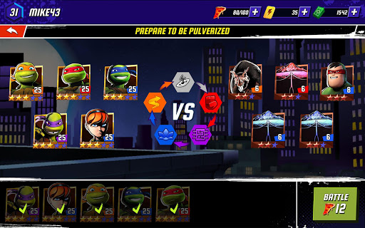 Ninja Turtles: Legends Screenshots