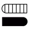 Greyscale Bullets - Swiping The Round Shapes in Retro Style