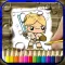 Luke Anime Coloring Version