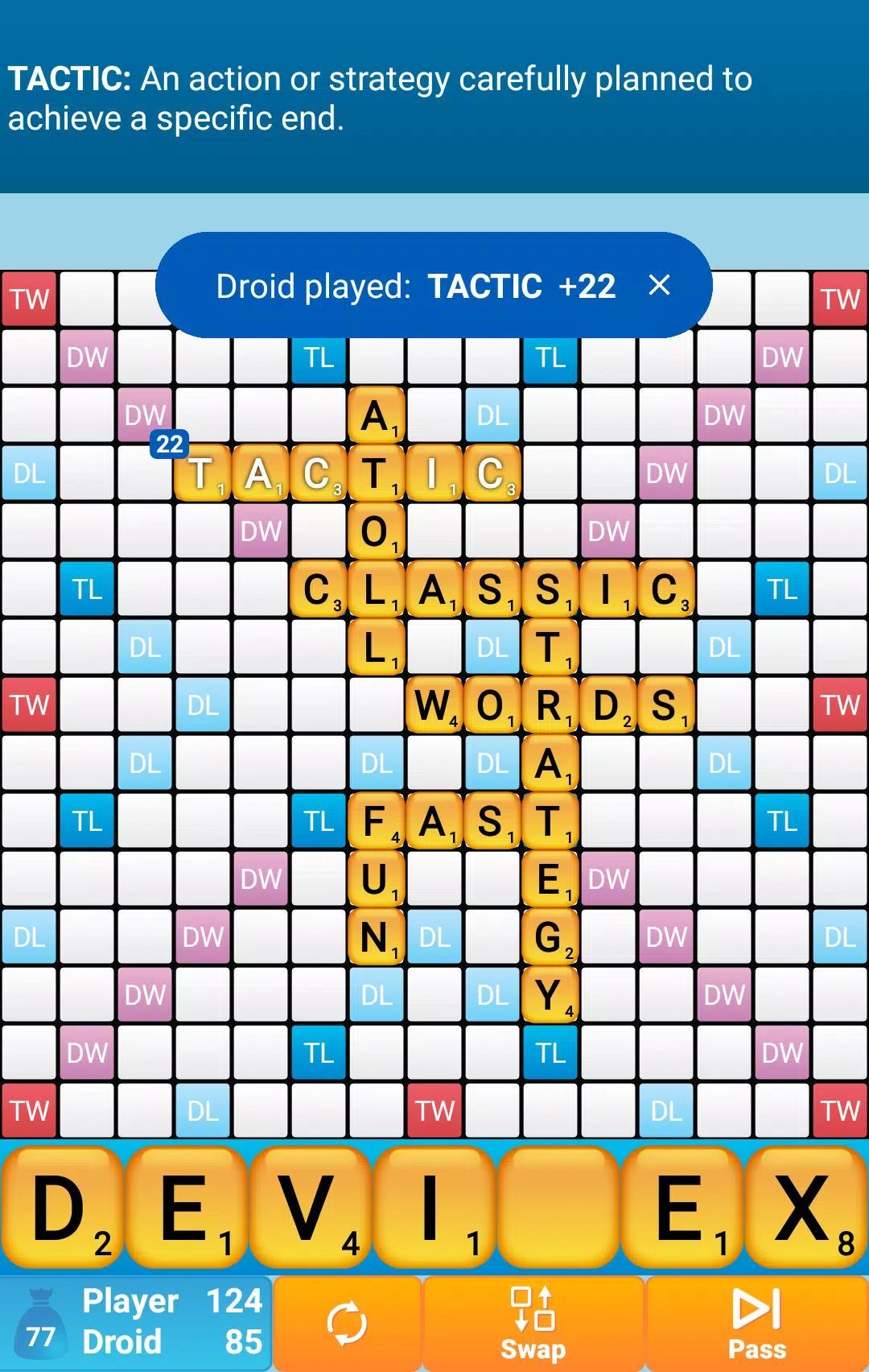 Classic Words Solo Screenshots