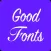 Good Fonts - Fancy cool texts