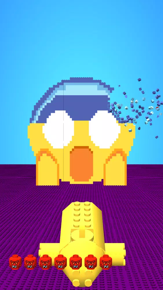 Ảnh chụp màn hình của Emoji Super Blast