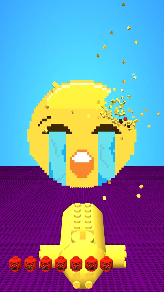 Ảnh chụp màn hình của Emoji Super Blast