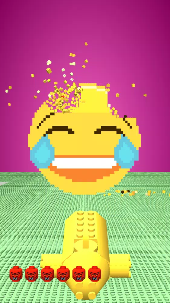Ảnh chụp màn hình của Emoji Super Blast