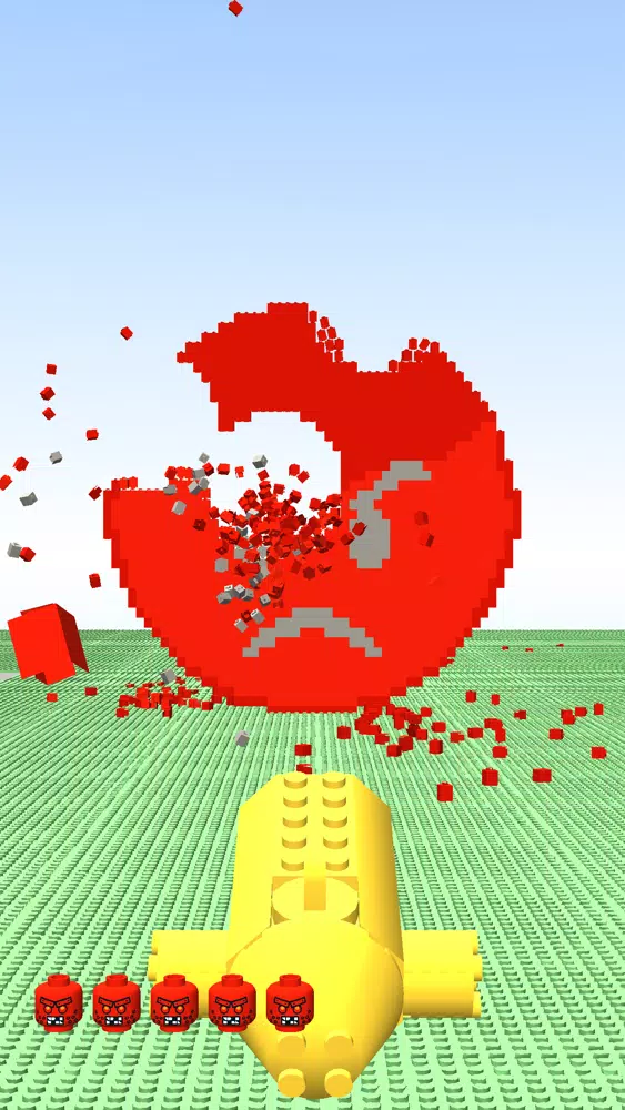 Ảnh chụp màn hình của Emoji Super Blast