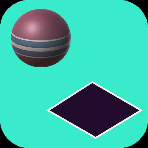 Crazy falling ball Crazy falling ball