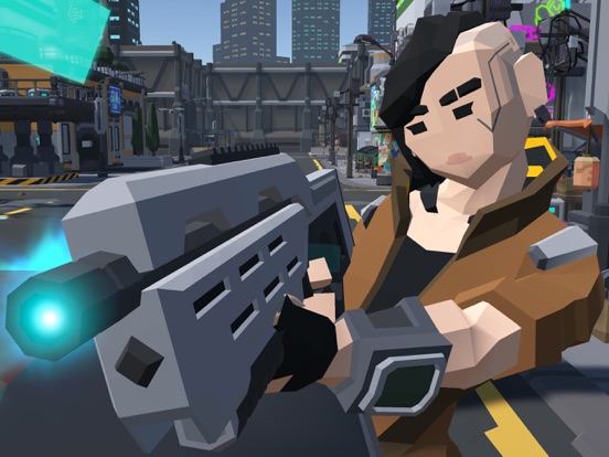 صور Cyber Gangster Polygon iPad 