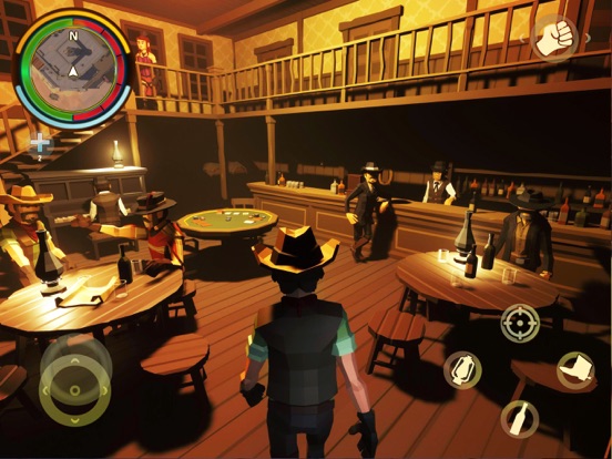 ภาพหน้าจอของ Wild West Polygon Cowboy iPad 