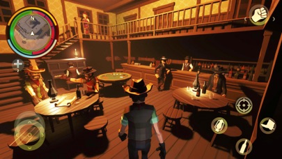 ภาพหน้าจอของ Wild West Polygon Cowboy