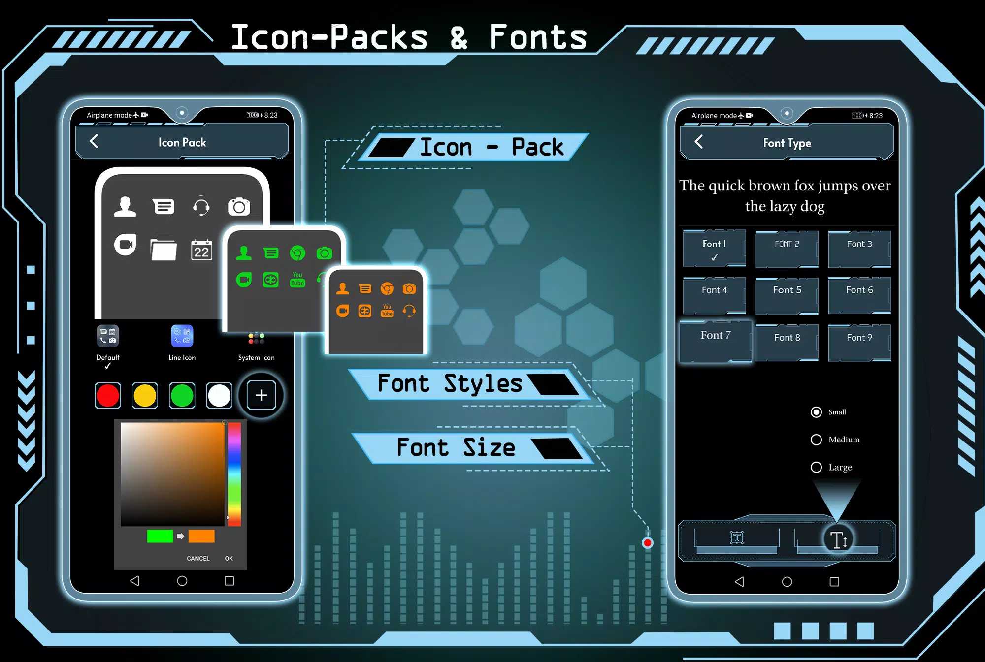 Leading Launcher Screenshots