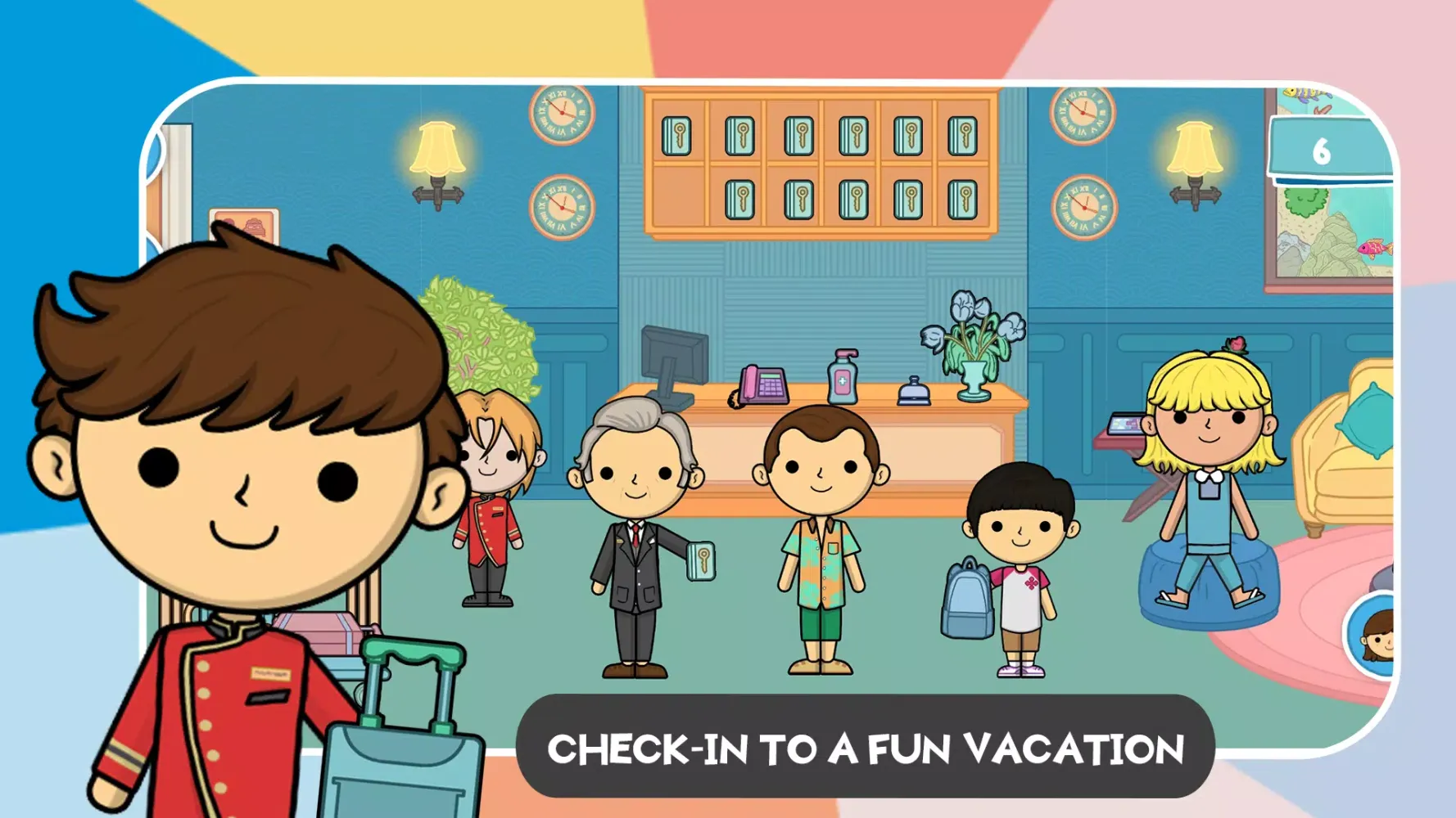 Lila's World: Hotel Vacation Screenshots