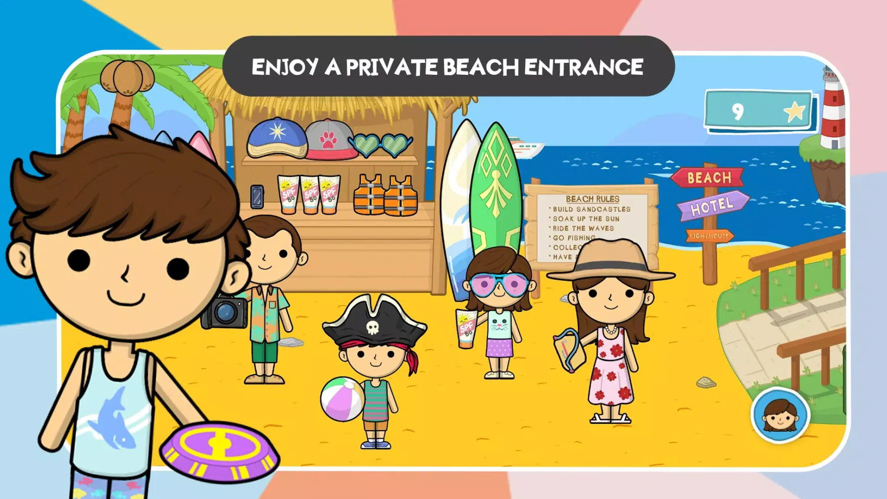 Lila's World: Hotel Vacation Screenshots