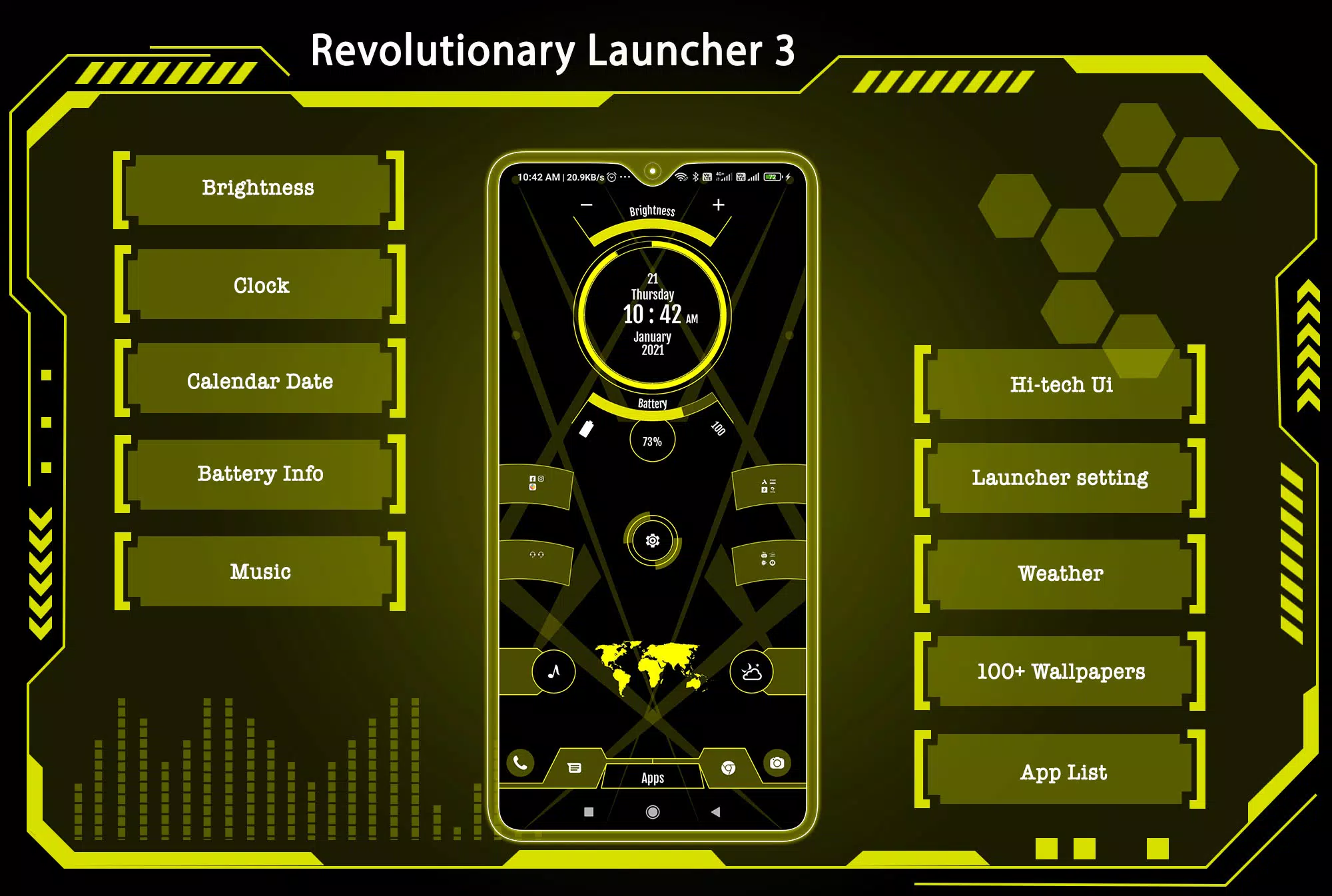 Revolutionary Launcher 3 Screenshots