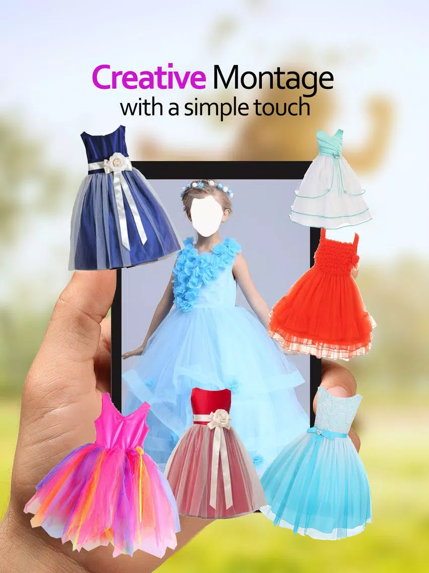 Dress Frames For Kids iPad Screenshots