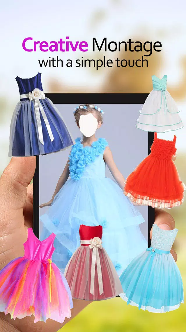 Dress Frames For Kids Screenshots