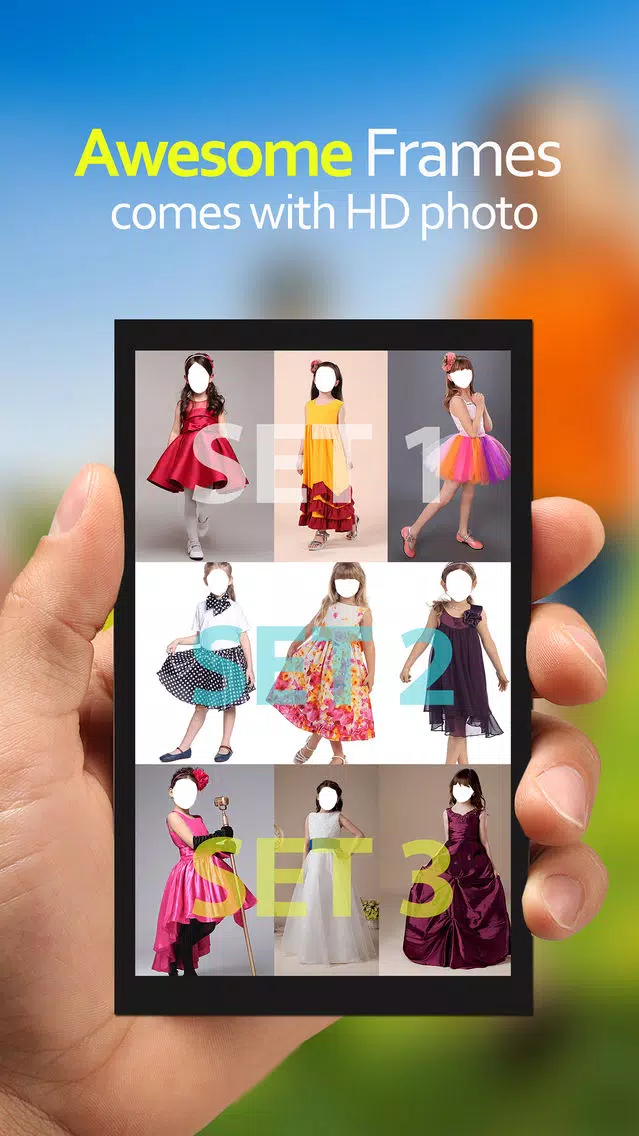 Dress Frames For Kids Screenshots