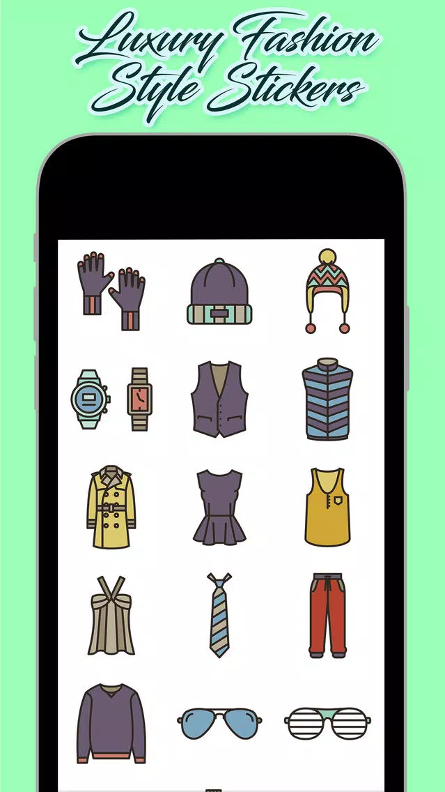 Luxury Fashion Style Stickers Screenshots