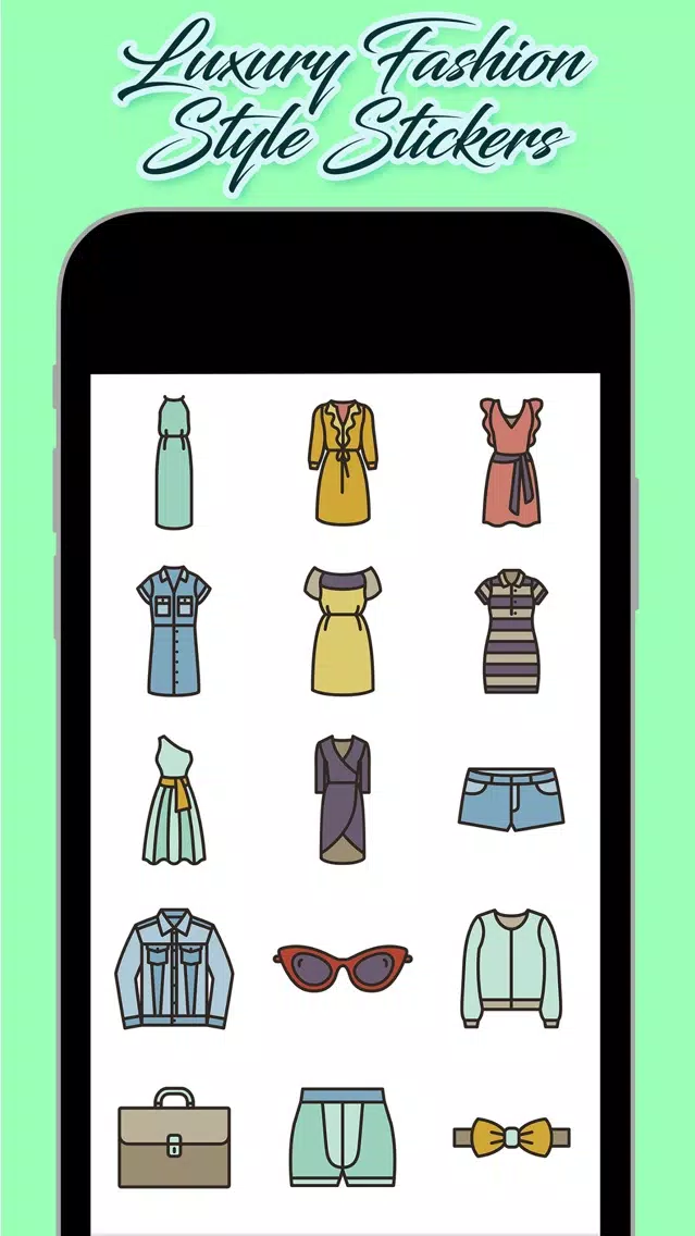 Luxury Fashion Style Stickers Screenshots