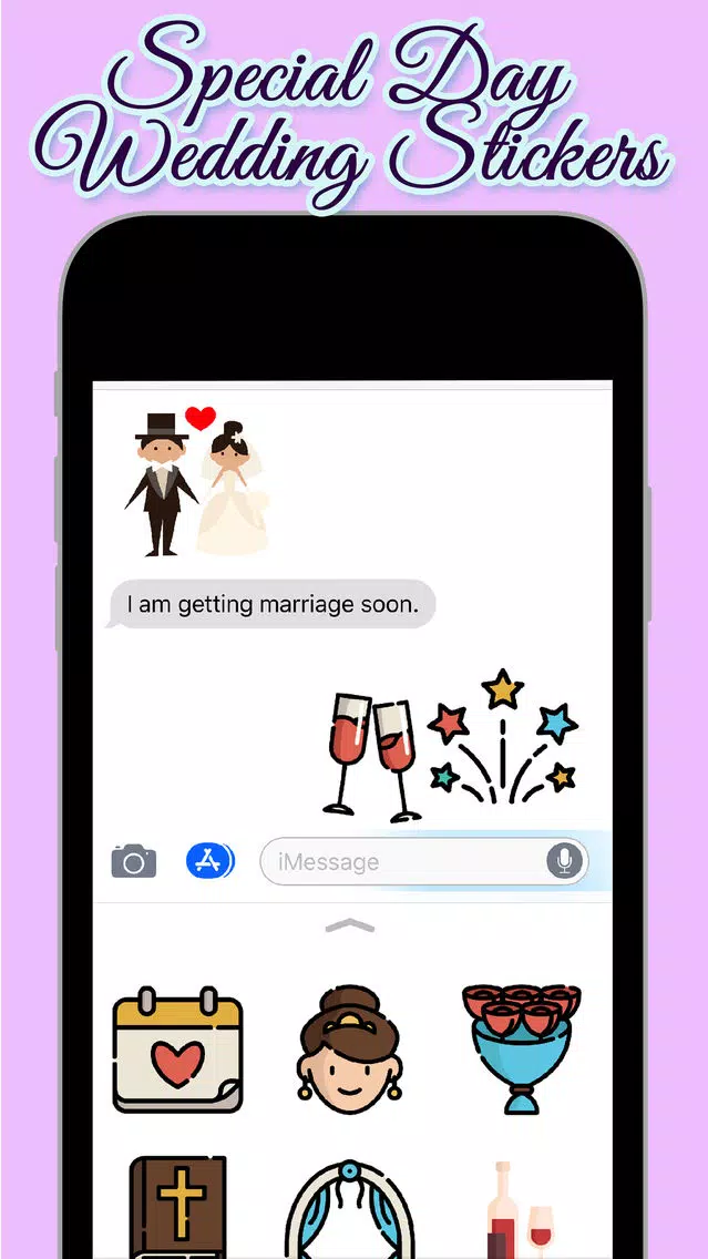 Special Day: Wedding Stickers Screenshots