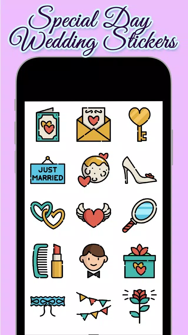 Special Day: Wedding Stickers Screenshots