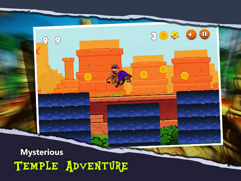 Temple Adventure : Girl Bull Run iPad Screenshots