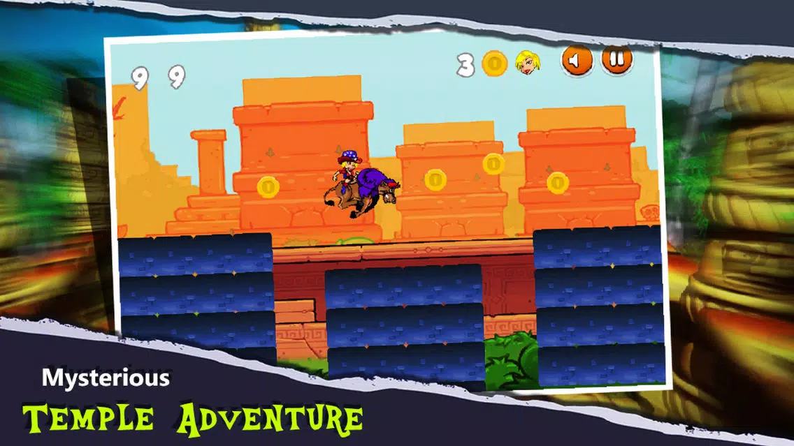 Temple Adventure : Girl Bull Run Screenshots