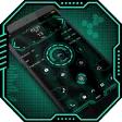 Hi-tech snappy launcher -theme