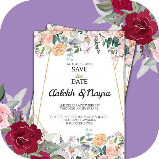 Invitation Card Maker -Parties