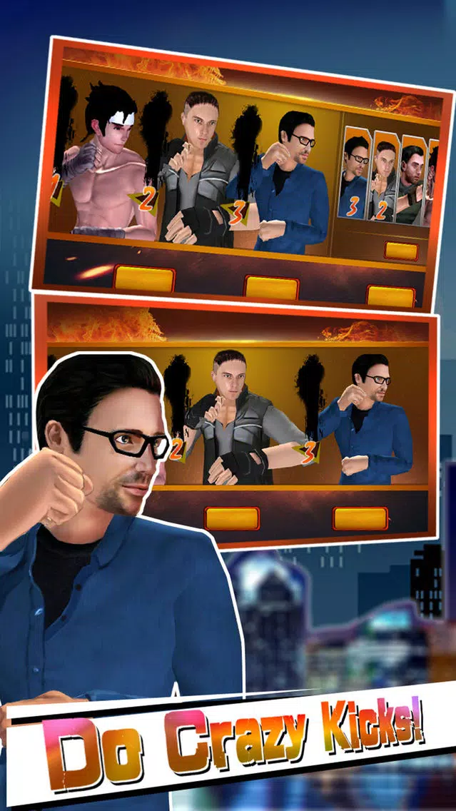 Captures d'écran de Street Combat-City Fighter:Free Fighting & boxing wwe games