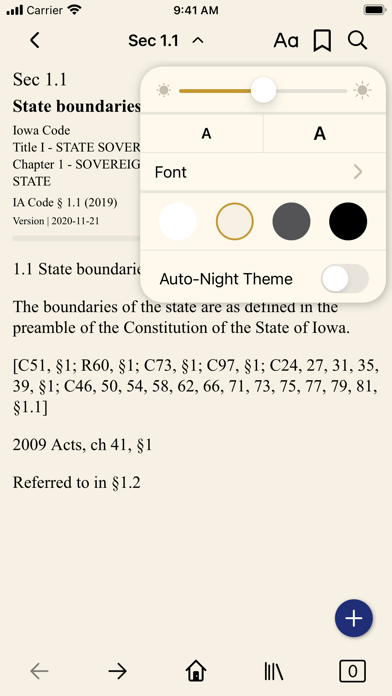 Iowa Code by PocketLaw Screenshots