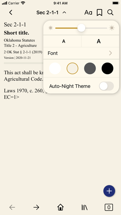 Oklahoma Statutes by PocketLaw Screenshots