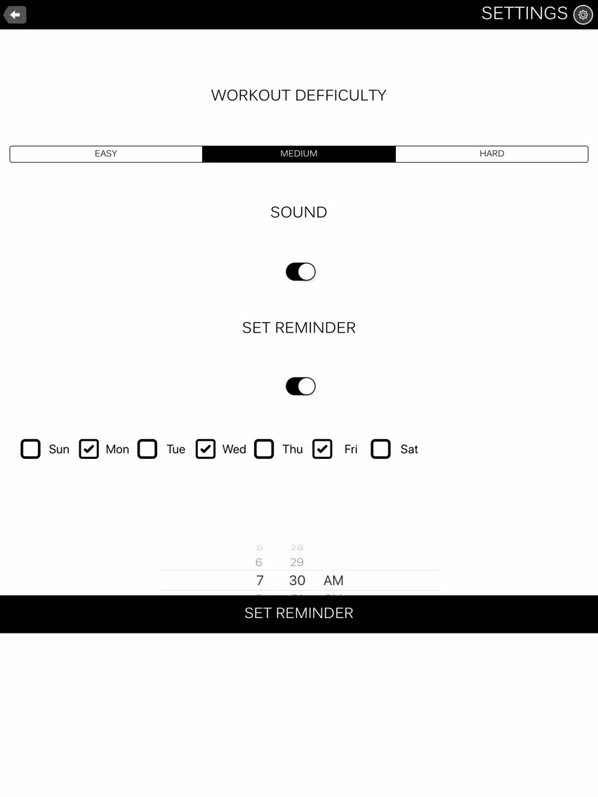 Butt Workout - Fitness App iPad Screenshots