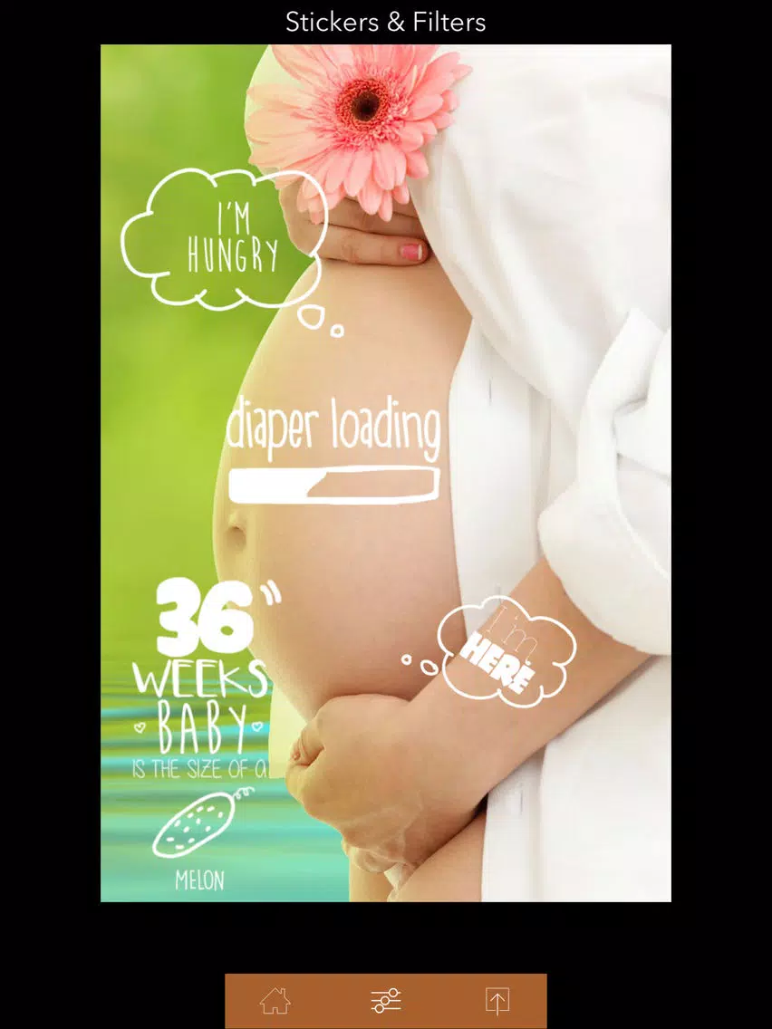 +470 stickers & filters | baby story iPad Screenshots