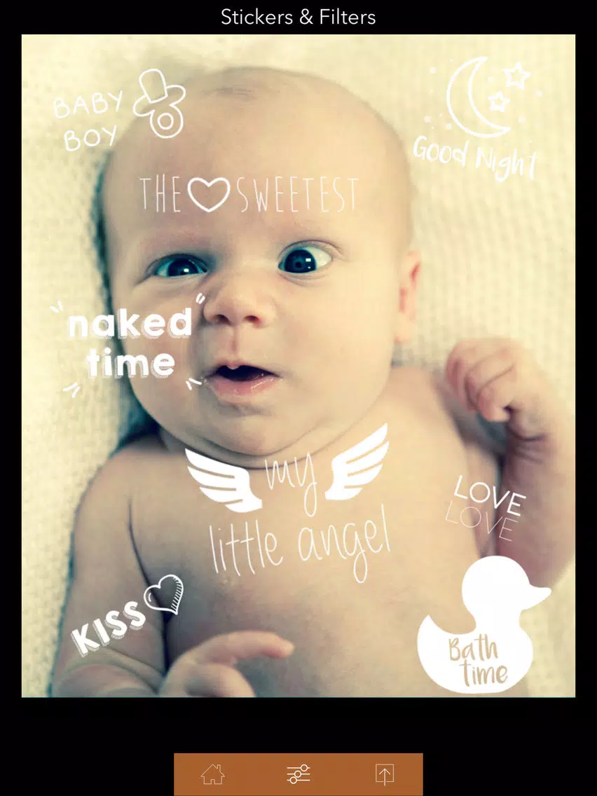 +470 stickers & filters | baby story iPad Screenshots