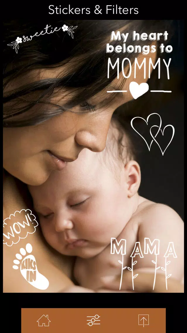 +470 stickers & filters | baby story Screenshots