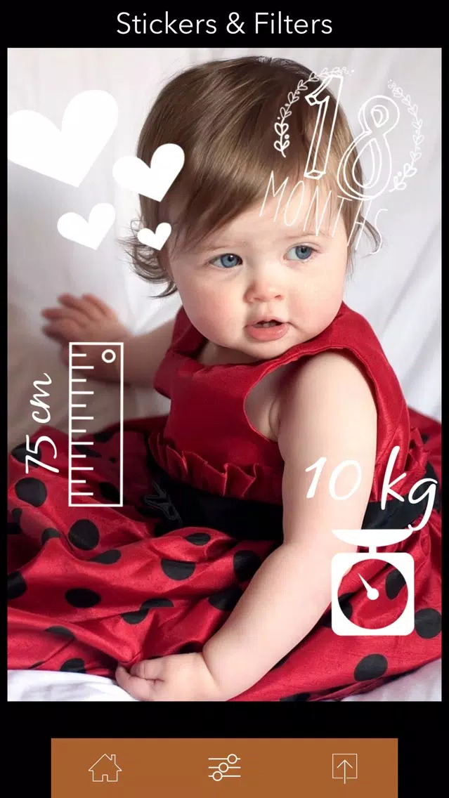 +470 stickers & filters | baby story Screenshots