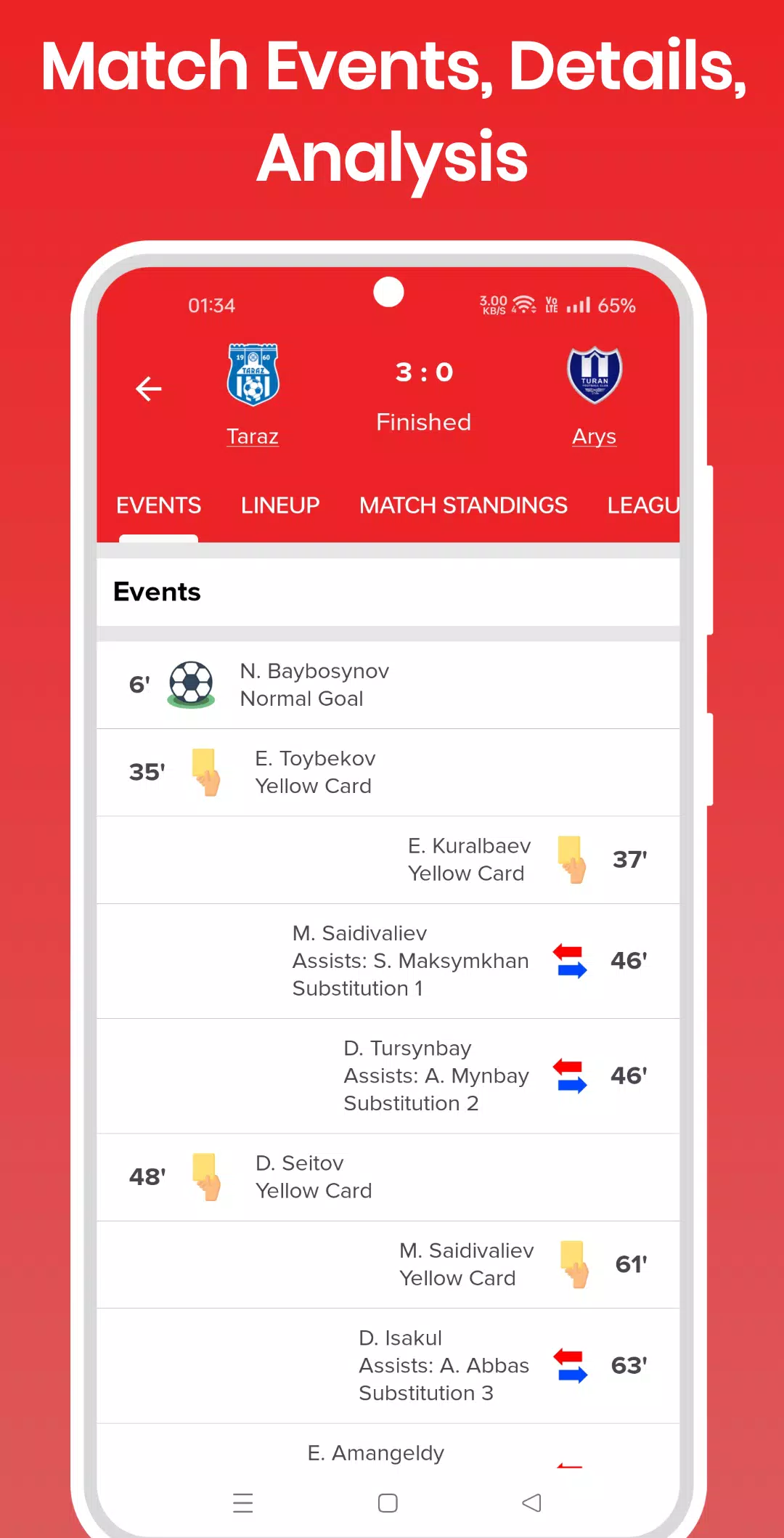 Football Live Score, Soccer स्क्रीनशॉट