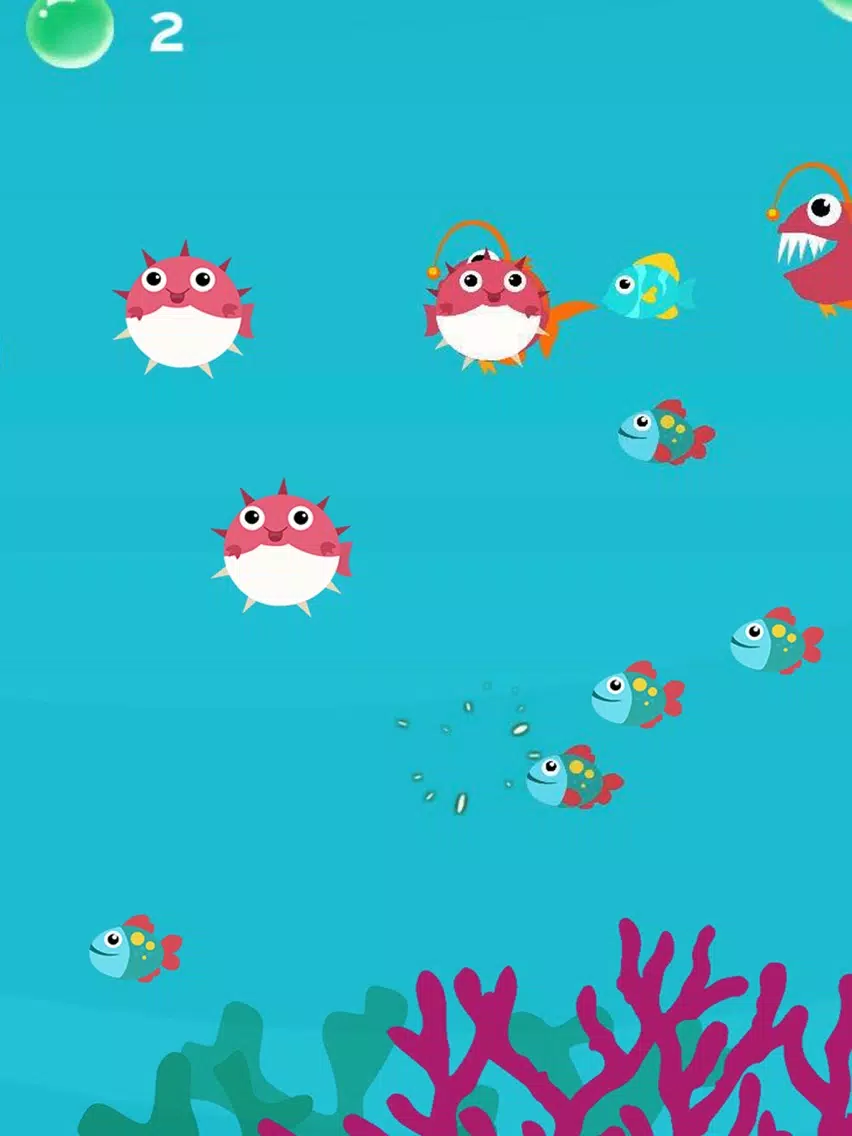 Captures d'écran de fish back to home iPad 