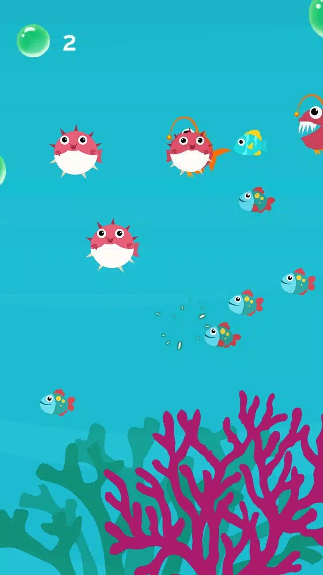 Captures d'écran de fish back to home