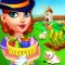 Animal Farming Game-Farm House