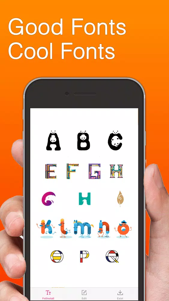 Fonts Install - Cool Fonts Screenshots