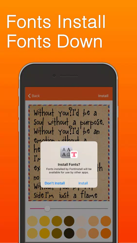 Fonts Install - Cool Fonts Screenshots
