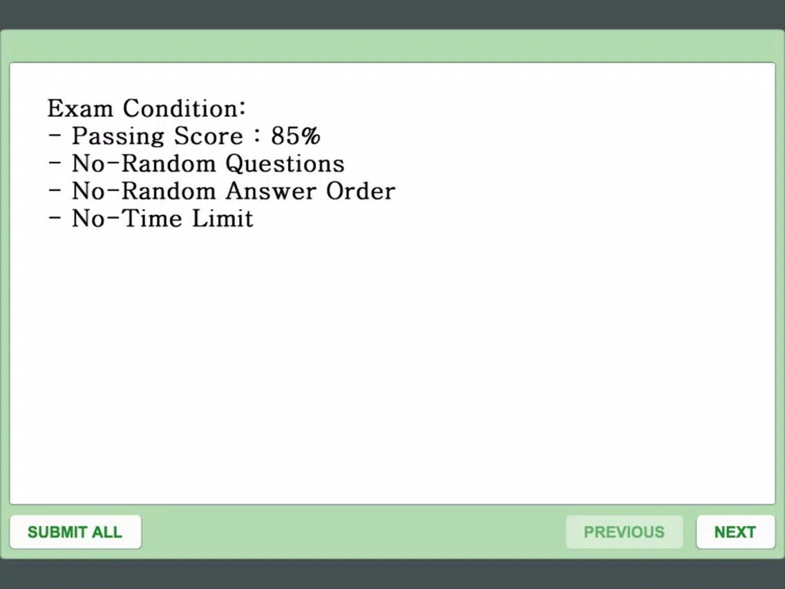 70-486 Practice Exam iPad Screenshots