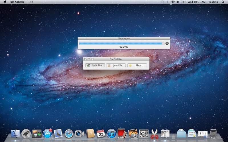 File Splitter Screenshots