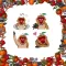 Macaque Stickers